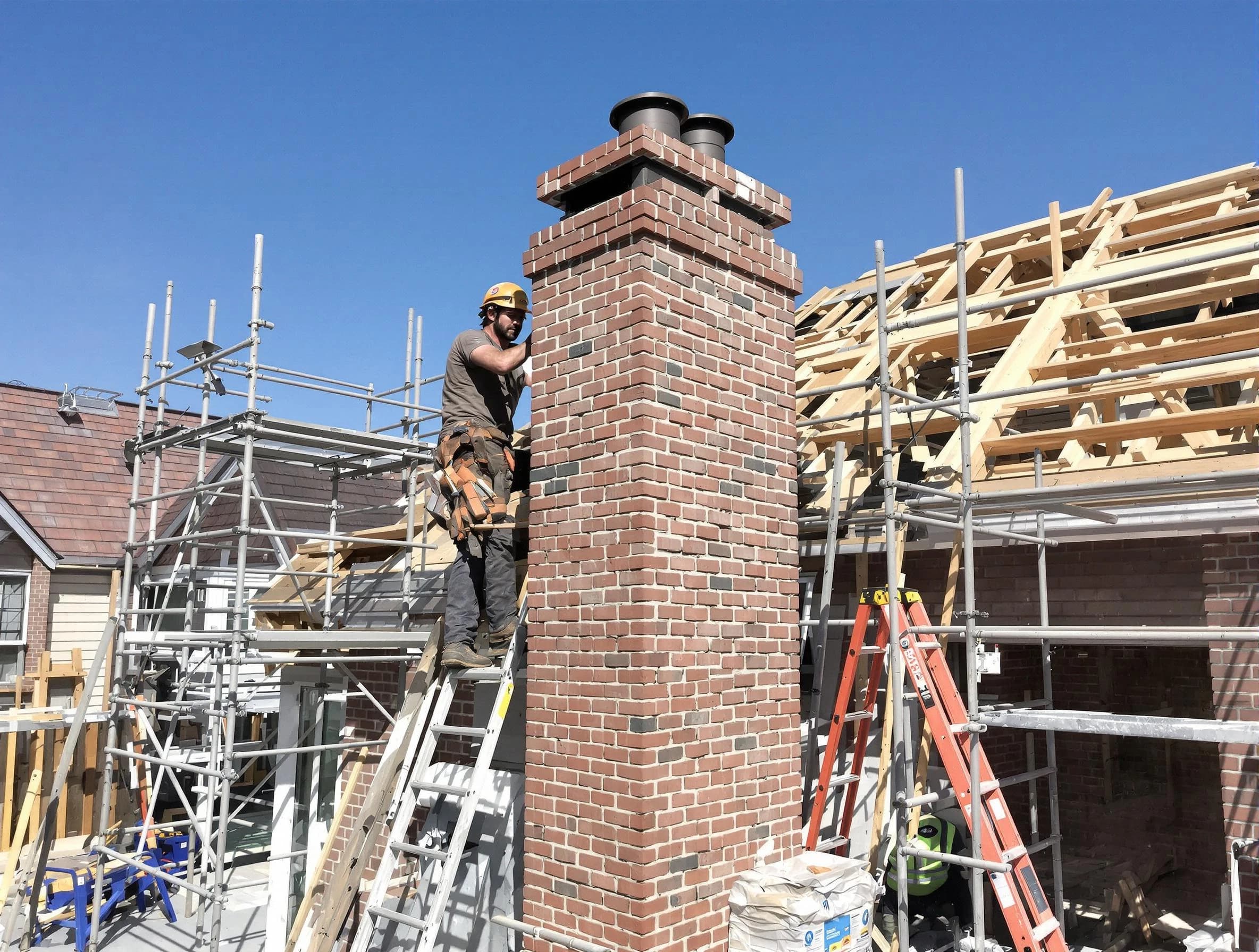 New chimney installation completed by North Plainfield Chimney Sweep in North Plainfield, NJ