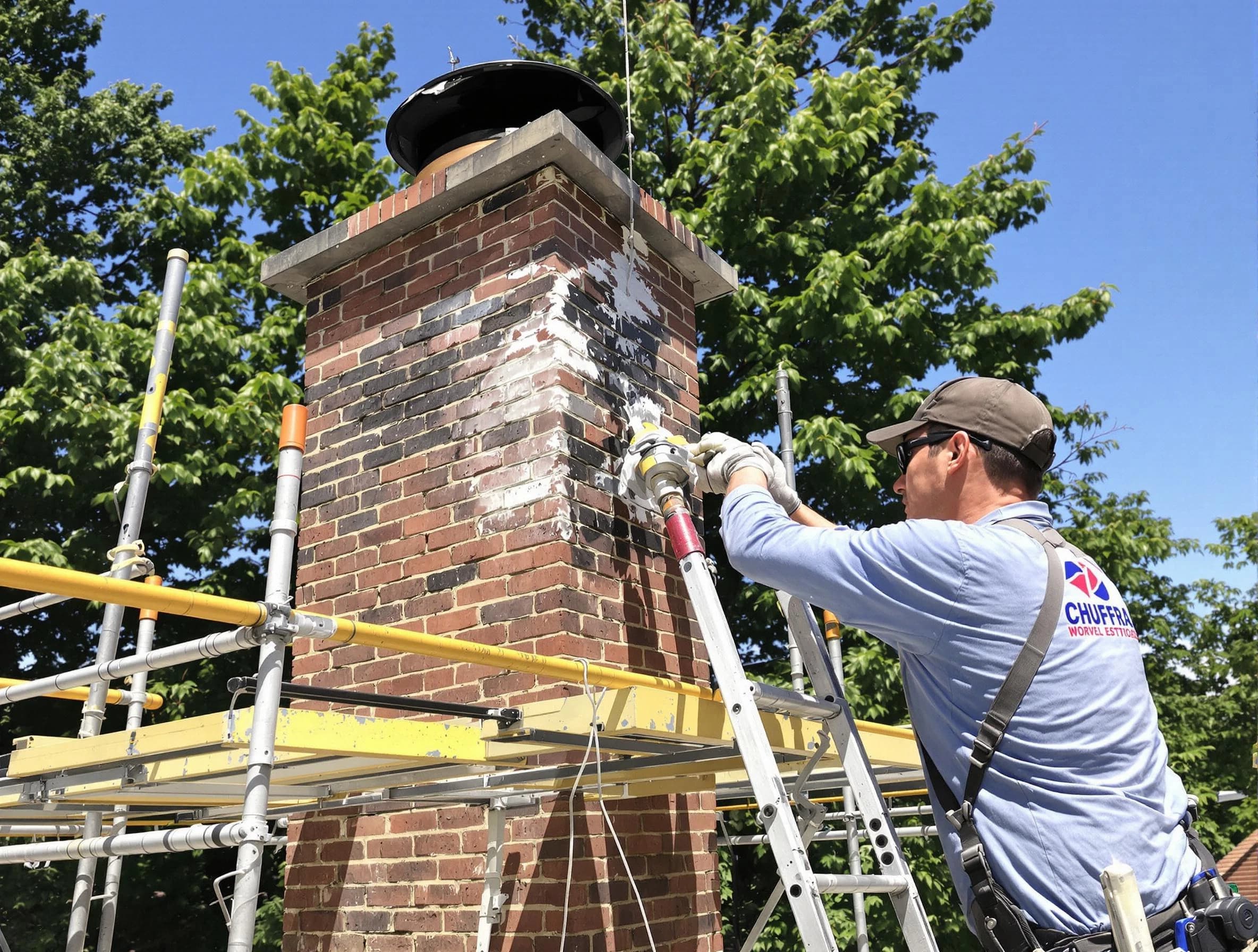 Structural chimney repair by North Plainfield Chimney Sweep in North Plainfield, NJ