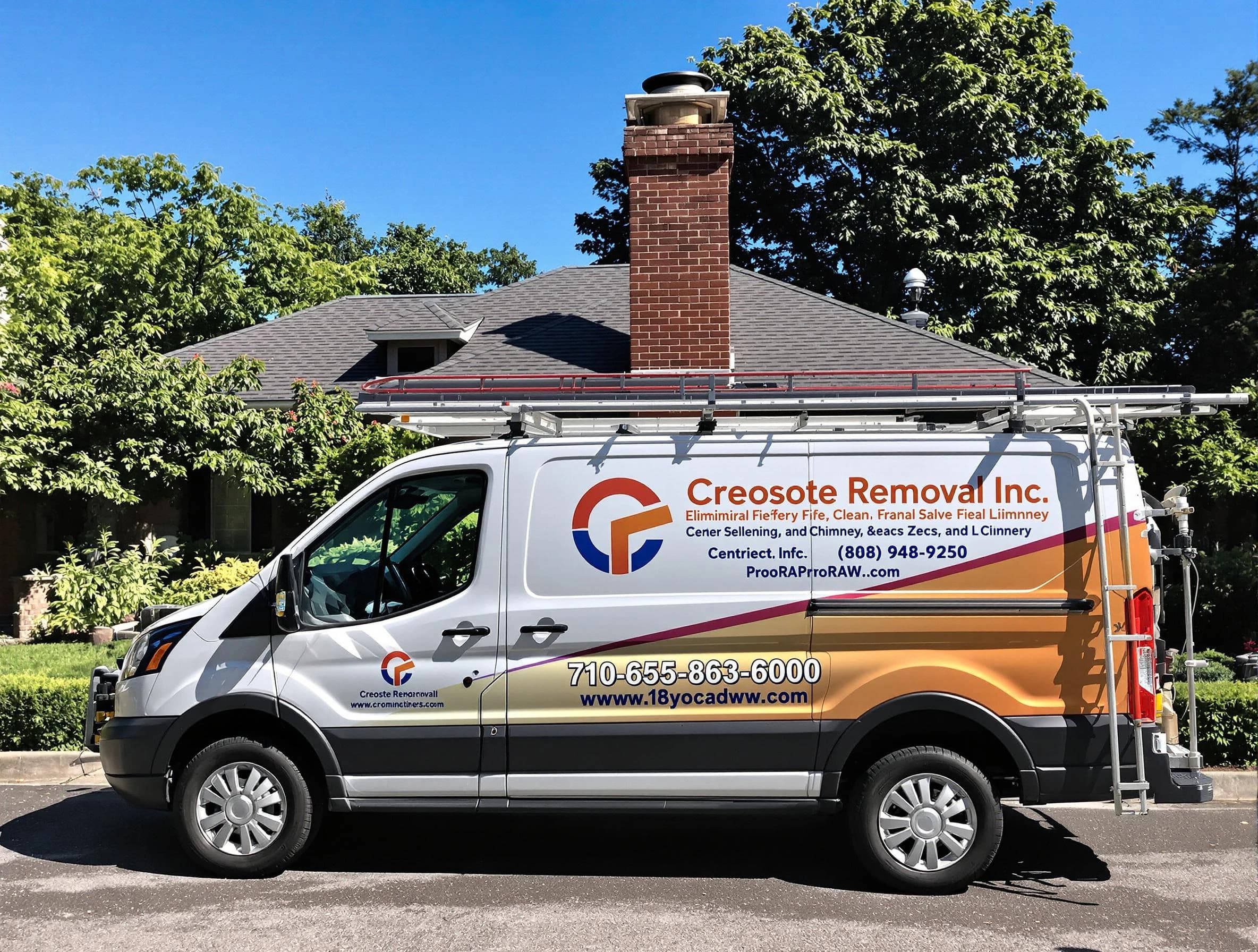 North Plainfield Chimney Sweep technician removing creosote safely in North Plainfield, NJ