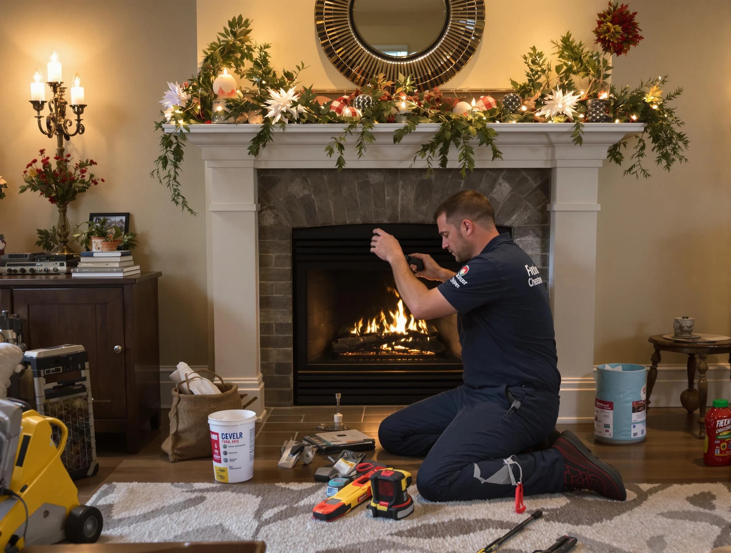 North Plainfield Chimney Sweep offering fireplace maintenance services in North Plainfield, NJ