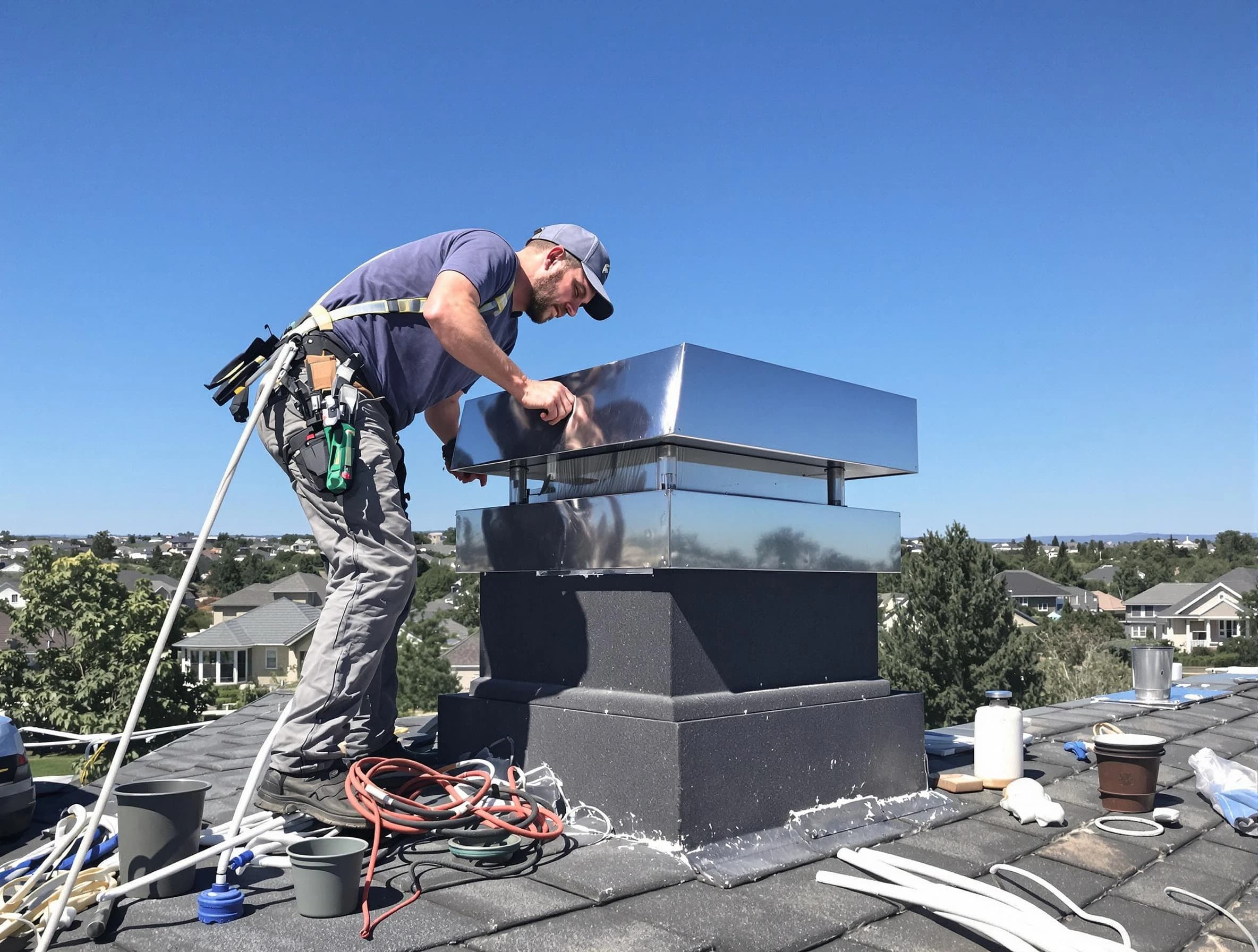 Chimney Cap Services service in North Plainfield, NJ